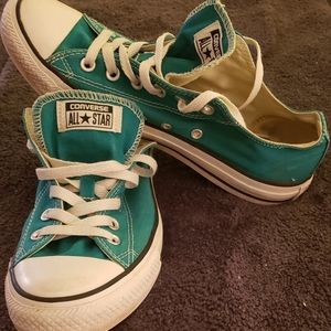 Converse All Stars 7 Men's, 8 Women's, Teal